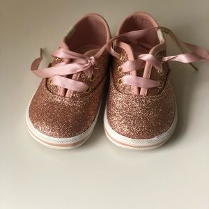 Little Kid's Keds kate spade Glitter Crib Sneaker